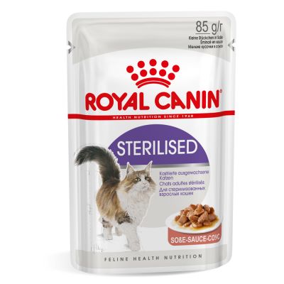 Hrana umeda Royal Canin Sterilised Cat Gravy Pouch 12x85g